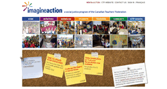 Desktop Screenshot of imagine-action.ca